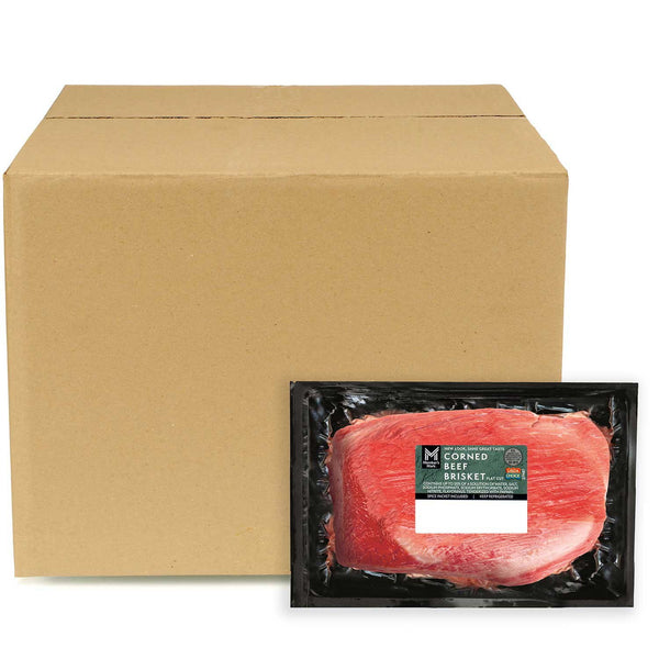 USDA Choice Corned Beef Brisket Multivac, Case, priced per pound
