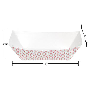 Members Mark Heavy Duty Paper Food Trays, 3lbs., 500ct.