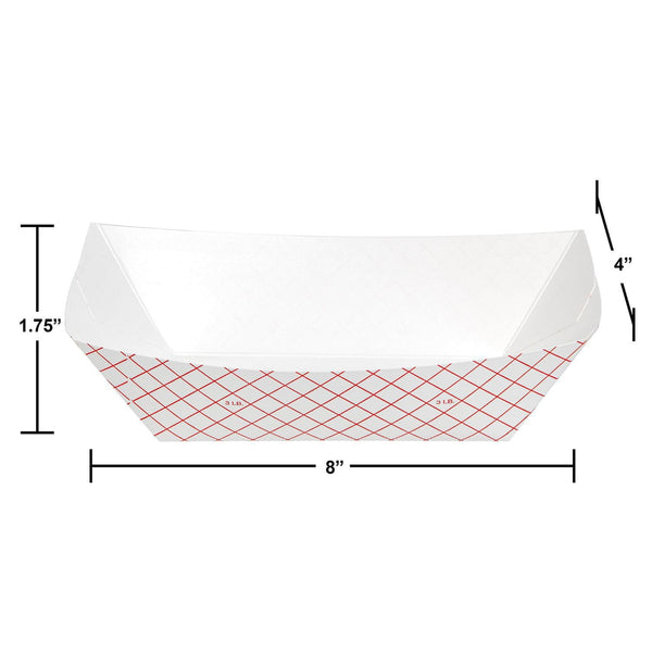 Members Mark Heavy Duty Paper Food Trays, 3lbs., 500ct.