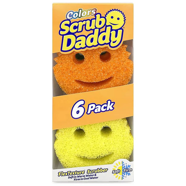Scrub Daddy Sponges, Multiple Colors, 6 ct.