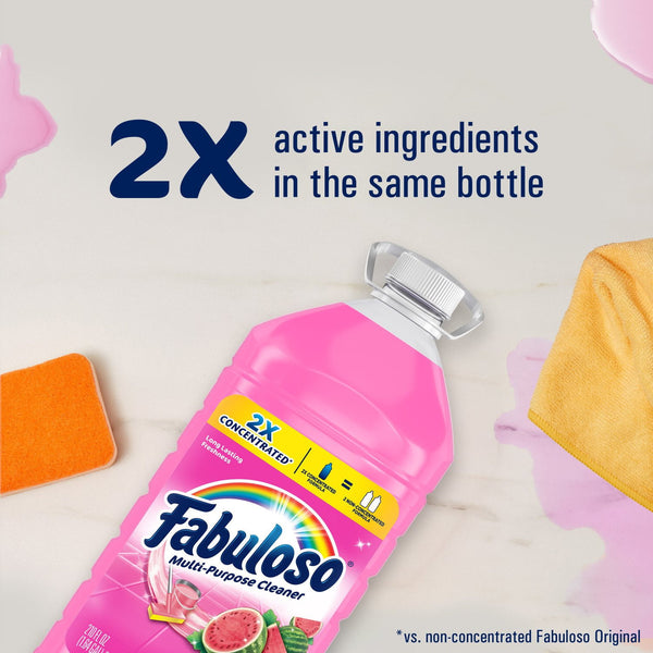 Fabuloso 2X Concentrated Multi-Purpose Cleaner, Watermelon 210 fl. oz.
