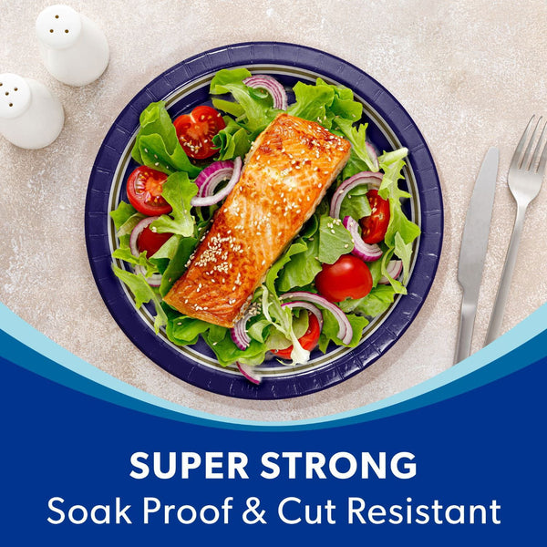 Baltimore Ravens NFL Round Paper Plates, 10