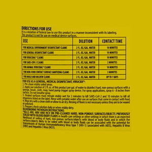 Member's Mark Commercial  Disinfectant, Lemon Scent, 1 gal., Choose Pack Size