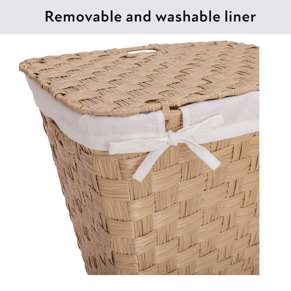 Member's Mark Laundry Hamper, 19.5” W x 14.5” D x 23.2" H