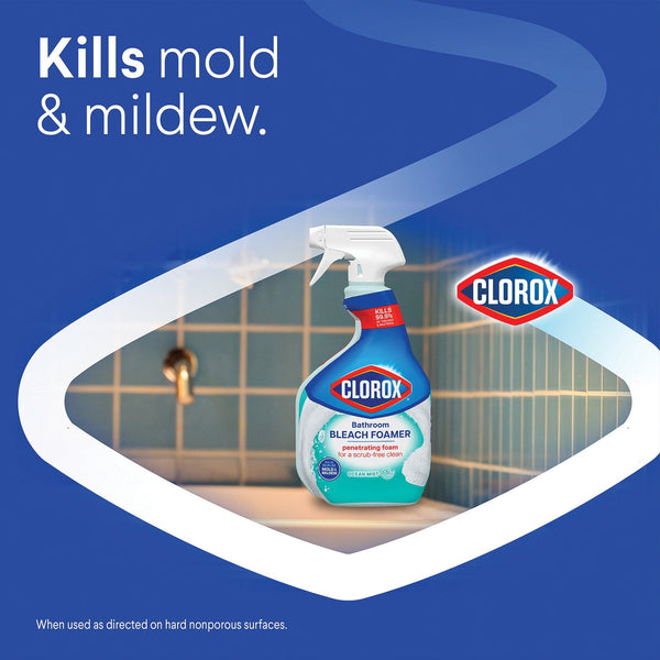 Clorox Bathroom Bleach Foamer, Ocean Mist, 3 ct., 90 fl. oz.