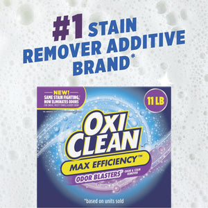 OxiClean Max Efficiency Odor Blasters Laundry Stain Remover Powder, 11 lb.
