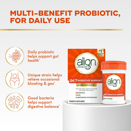 Align Probiotic Digestive Health Supplement Capsules, 84 ct.