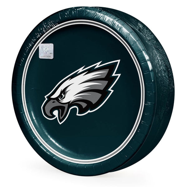 Philadelphia Eagles NFL Round Paper Plates, 10