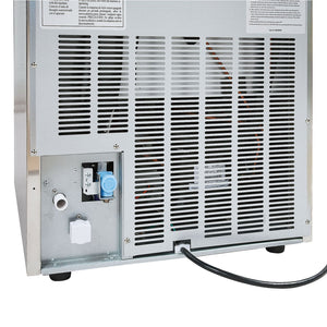 Maxx Ice Freestanding Icemaker in Stainless Steel (130 lbs.)