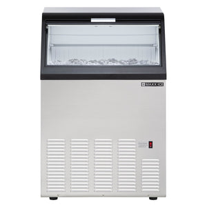 Maxx Ice Freestanding Icemaker in Stainless Steel (110 lb.)