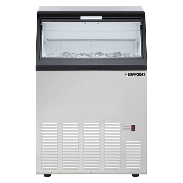 Maxx Ice Freestanding Icemaker in Stainless Steel (110 lb.)
