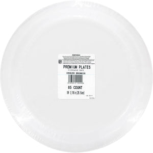 Denver Broncos NFL Round Paper Plates, 10