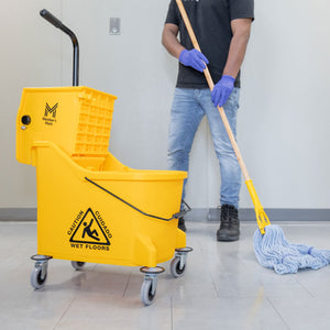 Member's Mark Commercial Mop Bucket with Wringer, 36 qt.