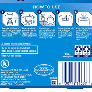 Febreze PLUG Scent Booster Oil Diffuser