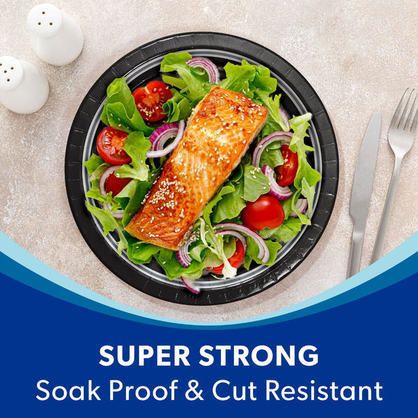 Las Vegas Raiders NFL Round Paper Plates, 10