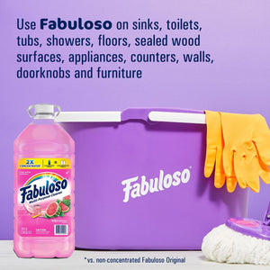 Fabuloso 2X Concentrated Multi-Purpose Cleaner, Watermelon 210 fl. oz.