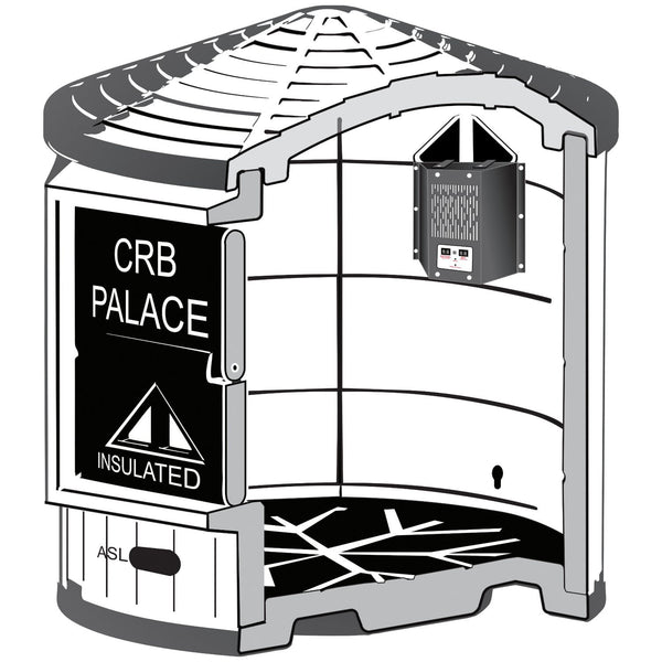 Palace Central Heater for Dog Palace and CRB Palace Dog Houses