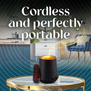 Air Wick Essential Mist Cordless Oil Diffuser, Fragrance Variety Pack, 1 Diffuser + 3 Refills