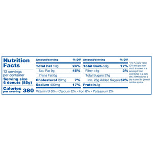 Duchess Mini Powdered Sugar Donuts, 3 oz, 12 pk.