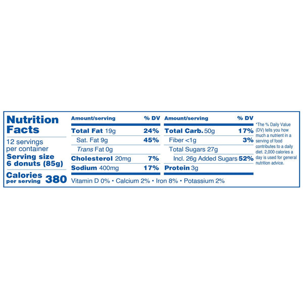 Duchess Mini Powdered Sugar Donuts, 3 oz, 12 pk.