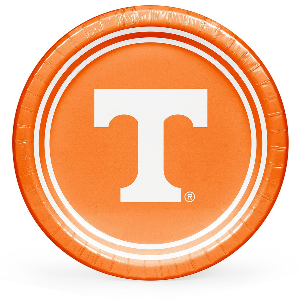Tennessee Volunteers NCAA Round Paper Plates, 10