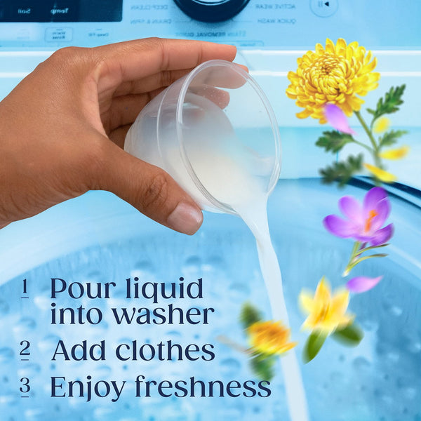 Downy Boutique Botanicals Limited Edition, Liquid Fabric Softener, Bloom, 164 loads, 111 fl. oz.