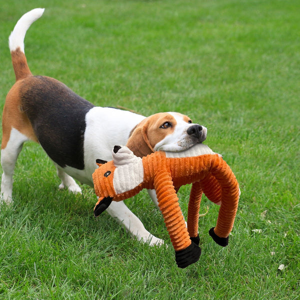 Buddy Buddy Fox Long Rope Dog Toy