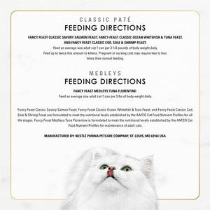 Purina Fancy Feast Variety Pack, Wet Cat Food, 48 ct., 3 oz., Choose Flavor