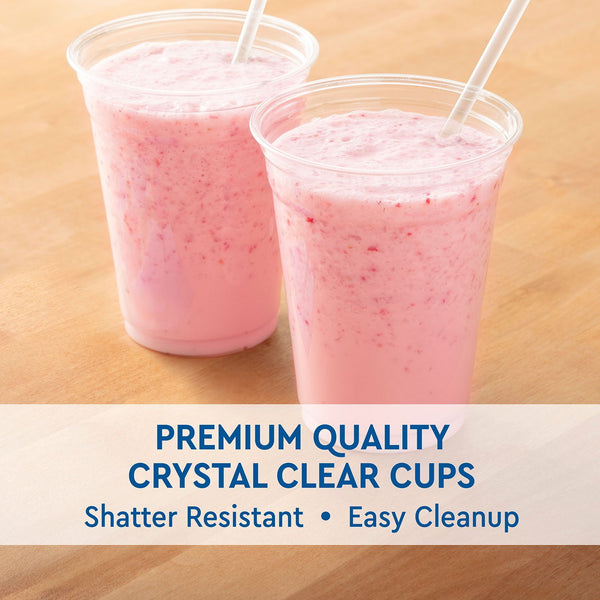 Member's Mark Clear Plastic Cups 16 oz., 132 ct.