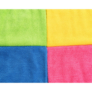 Hometex Microfiber Towels, 432 pack, Assorted Colors