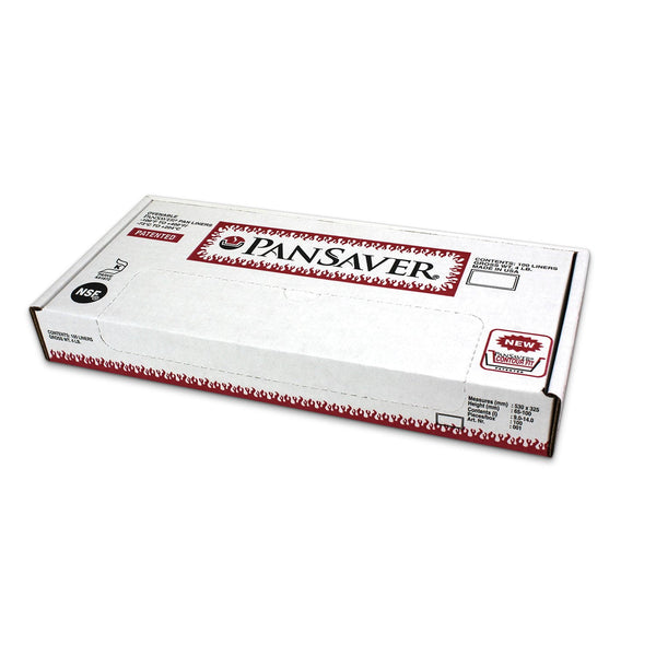PanSaver Ovenable Pan Liners for 4” to 6" Medium and Deep Third and Quarter Size Pans 100 pk.