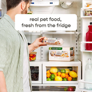 Freshpet Complete Nutrition Chicken Recipe Fresh Dog Food, 1.5 lb Rolls, 6 ct.