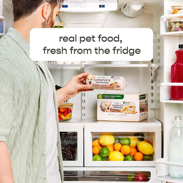 Freshpet Complete Nutrition Chicken Recipe Fresh Dog Food, 1.5 lb Rolls, 6 ct.