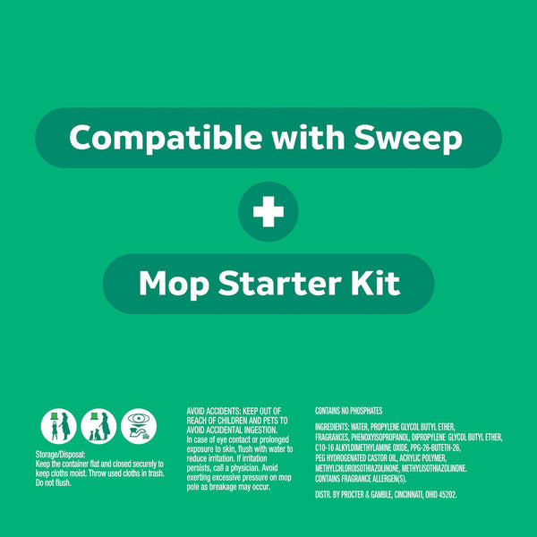 Swiffer Sweeper Mop Heavy Duty Wet Cloth Refills, Lavender, 54 ct.