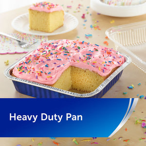 Reynolds Kitchens Aluminum 8" x 8" Cake Pans with Lids 12 ct.