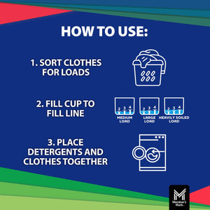 Member's Mark Liquid Laundry Detergent, Paradise Splash, 127 loads, 196 fl. oz.