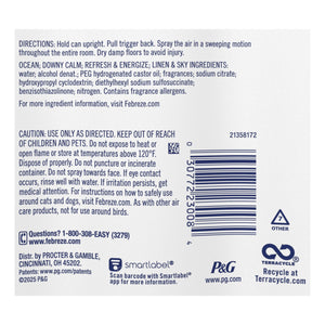 Febreze Air Mist Air Freshener Spray, Mixed Scent, 4ct., 32.4 oz.