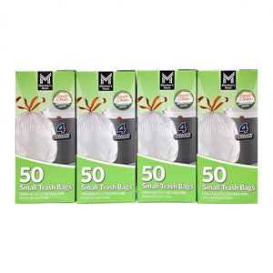 Member's Mark 4-Gallon Drawstring Trash Bags, Fresh, 200 ct.