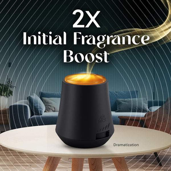 Air Wick Essential Mist Cordless Oil Diffuser, Fragrance Variety Pack, 1 Diffuser + 3 Refills