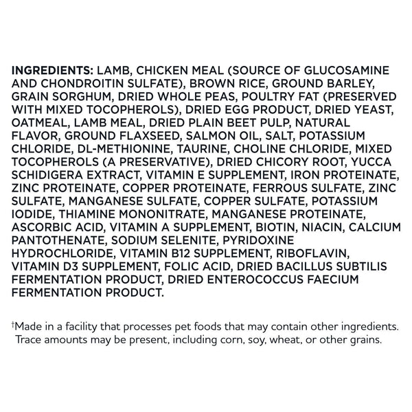 Member's Mark Pasture Raised Lamb and Brown Rice Recipe, Dry Dog Food, 35 lbs.