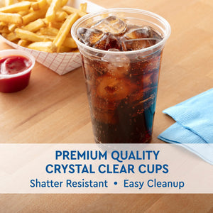 Member's Mark Clear Plastic Cups, 20 oz., 120 ct.