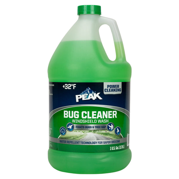 PEAK Windshield Wash +32°F Bug Cleaner 1 Gallon 6PK