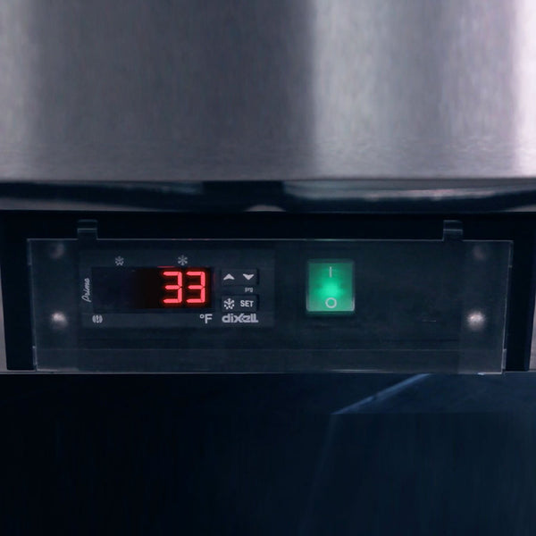 Maxx Cold X-Series Commercial Refrigerated Prep Station, Stainless Steel (15.5 cu. ft.)