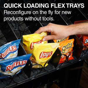 Selectivend Evolution Series 38 Selection Refrigerated  Combo Snack & Drink Vending Machine