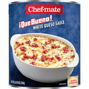 Chef-mate ¡Que Bueno! White Queso Cheese Sauce, 106 oz.