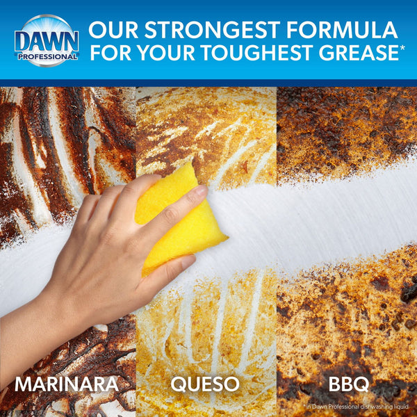 Dawn Professional Heavy Duty Manual Pot and Pan Dish Soap Detergent 1 Gallon