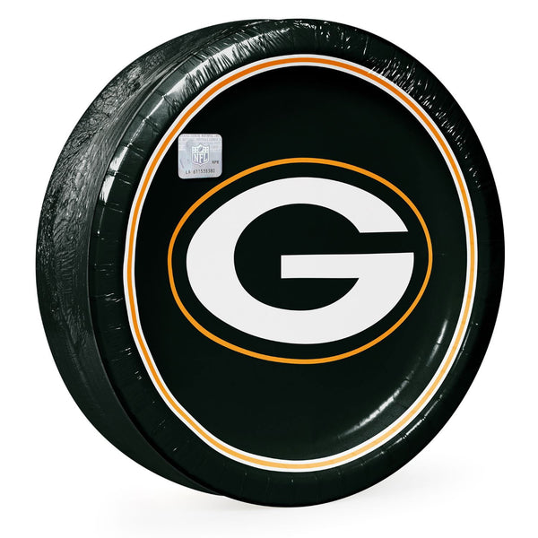 Green Bay Packers NFL Round Paper Plates, 10