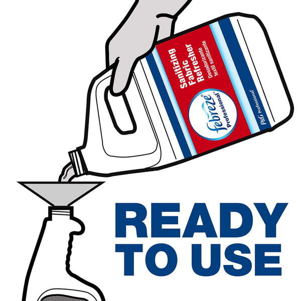 Febreze Professional Sanitizing Fabric Refresher, 1 Gal.