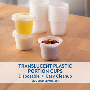 Member's Mark Translucent Plastic Portion Cups 1 fl. oz., 2,500 ct.