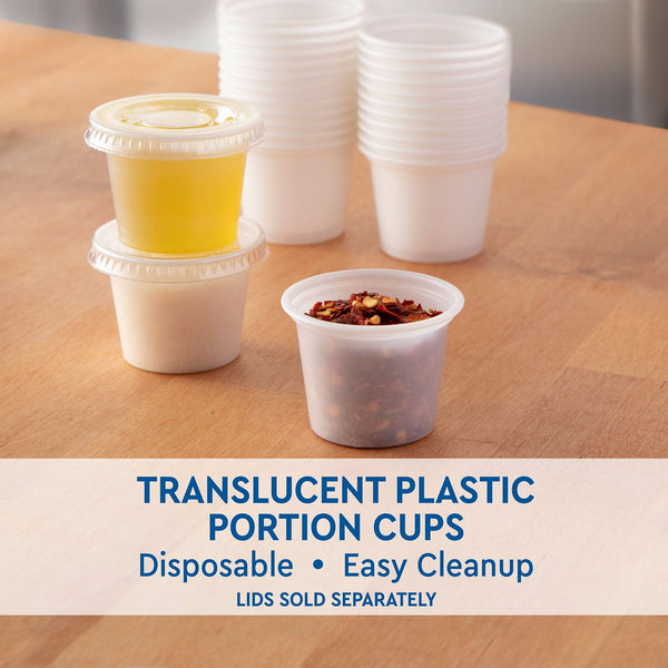 Member's Mark Translucent Plastic Portion Cups 1 fl. oz., 2,500 ct.